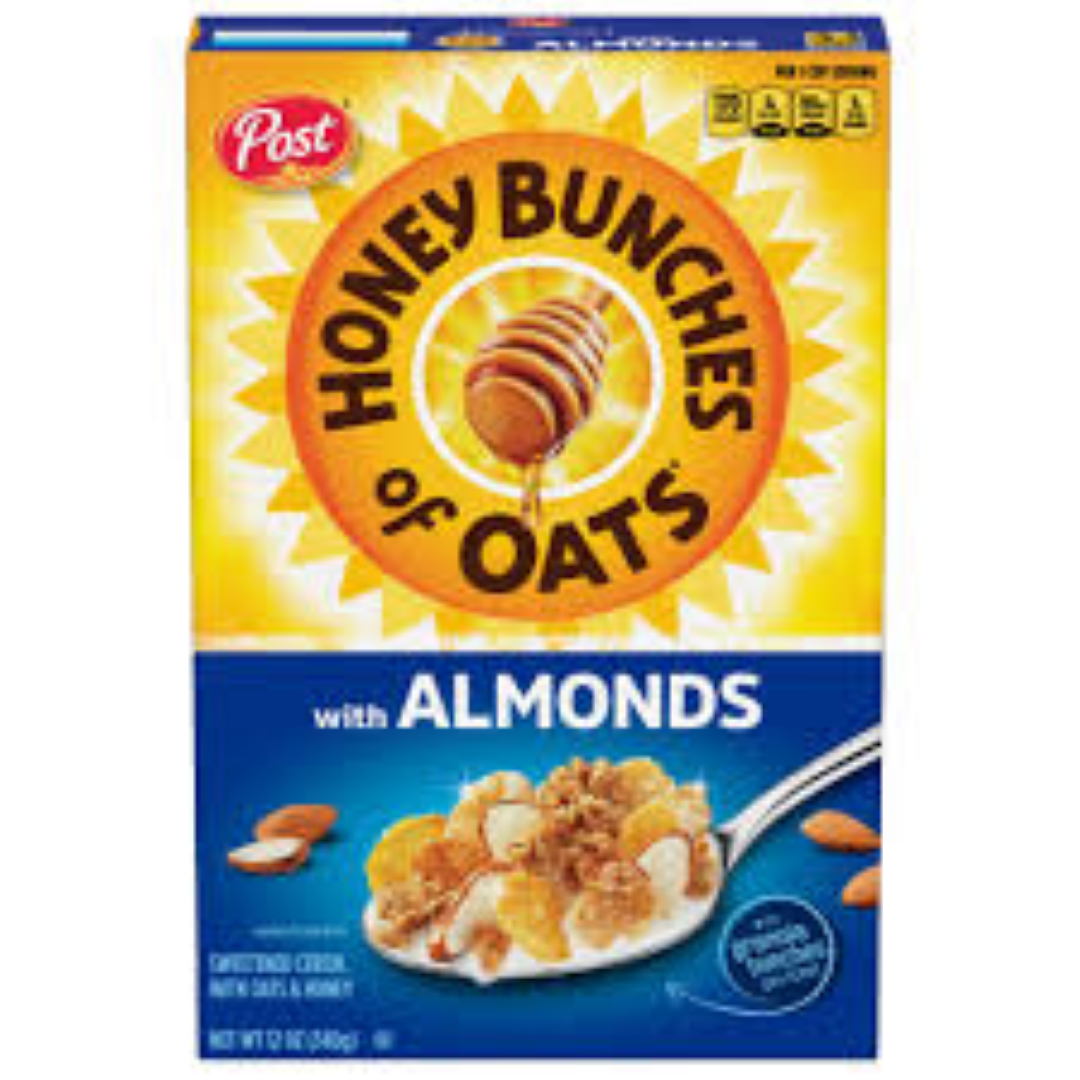 POST HONEY BUNCHES OF OATS ALMOND 510G
